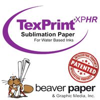 TexPrint XP HR Sublimation Transfer Paper 110 Sheets (8.5-x-11)