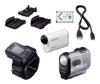 Sony HDR-AS200VR/W Action Cam + Live View Remote Kit