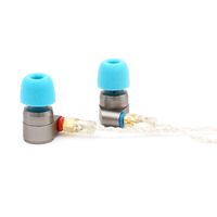 LINSOUL TIN HiFi T2 Pro HiFi Dual Dynamic 2DD in-Ear Earphones Metal Design, Detachable MMCX Cable, Foam Eartips