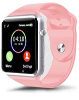 (Dahila Corp) 2019 Android Smart Watch A1(32GB) GPS Navigation SMRT wtch Phone, SIM Card Sport (Pink)