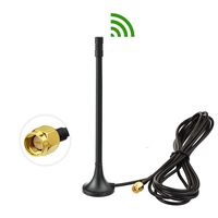 Bingfu 4G LTE 3dBi Magnetic Base SMA Male Antenna for Verizon AT&T T-Mobile Sprint Huawei Netgear ZTE 4G Router Gateway Home Phone Hotspot Mobile Cell Phone Signal Booster Repeater Cellular Amplifier