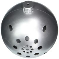 KAPAS Christmas Jingle Ball Ornament Portable Bluetooth Wireless Speaker (Silver)