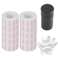 9527 Product 10 Rolls 6000pcs Price Gun Labels Paper for Mx-5500 Labeller White