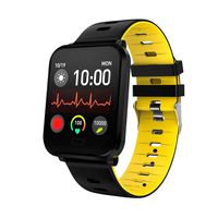 Smart Watch, Fitness Tracker Compatible for Android & iOS with Heart Rate & Blood Pressure & Sleep Monitor. Waterproof Activity Tracker with Step & Calorie Counter & Info Reminder for Men Women