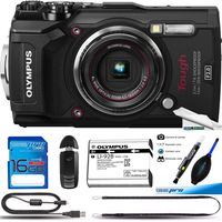 Olympus TG-5 Waterproof Camera with 3-Inch LCD, Black - Deal-Expo Basic Accessories Bundle