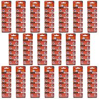 LU Hotsale TianQiu AG5/393A/L754 1.55V Alkaline Cell Button Battery - Silver (20 Packs / 200 PCS)