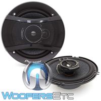 Pioneer TS-A1676S 6.5" 320W 3-Way Coaxial Speakers System