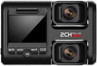 BCI Dash Cam Front and Rear Full HD - 1080P Front + 1080P Rear, Wi-Fi & GPS Built-in, Dual 170° Wide Angle Lenses, Loop Recording, Motion Detection, G-Sensor, Driver Fatigue, HDR / (New Model)