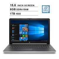 2019 Newest HP Pavilion 15 15.6 Inch HD Laptop (8th Gen Intel Core i3-8130U up to 3.4GHz, 8GB DDR4 RAM, 1TB HDD, Intel UHD Graphics 620, WiFi, Bluetooth, DVD, Windows 10 Home)