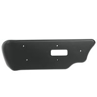 Power Seat Adjuster Switch Trim Bezel Panel for GM Vehicles- Replaces OEM Part 88941672 - Front Left Driver Side - Black