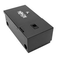 Tripp Lite Fiber Optic Wallmount Distribution Enclosure, 2-Panel Capacity Wall-Mount (N492-WM2-BK)