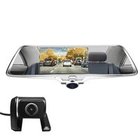 LUU Mirror Dash Cam 360˚ Panorama Camera for Cars, Dual Dashboard Camera Recorder for Taxi Driver