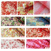 Katyshirt Japanese Kimono Gift Wrapping Paper 9 Sheets of 17 x 23 inch for Wedding,Birthdays, Valentines, Christmas,Baby Shower Gift Wrap,Mother Day (Pink)