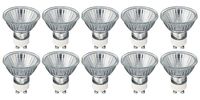 Pack of 10 Bulbs 35 Watt GU10 Halogen Bulb 120 Volt GU10 Halogen Light Bulb