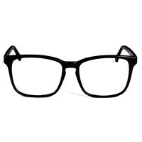 L'èyételier Blue Light Blocker Computer Screen Glasses | for Women & Men | Anti Eyestrain, Headache, Migraine | Premium Acetate Frame and Quality Lenses | UV400 and Gamma Ray Filter (Black)