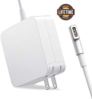 Mac Book Air Charger, AC 45W Magsafe 1 L-Tip Power Adapter Replacement Charger Compatible with Mac Book Air 11/13 inch (Before Mid 2012)... (45W-L)