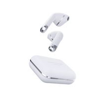 Happy Plugs Air I True Wireless in-Ear Fashion Tech Headphones, White