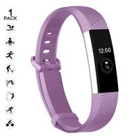 sunyfeel Replacement Bands Compatible for Fitbit Alta HR and Alta, Fashion Sports Silicone Personalized Bracelet with Metal Clasp for Alta HR/Alta