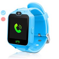 ZOPPRI Kid Smartwatches Kids Phone Watch Girls Boys Birthday Gift for 3-15 Years Old, Touch Screen with Camera and Many Clock Interface, Alarm Function Kids Toys Gift.(Blue)
