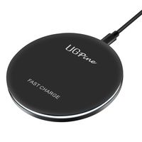UGpine Type C Wireless Charger,Qi Wireless Charging Pad Fast Charge for Samsung Galaxy Note 8 S8 S8 Plus S7 S7 Edge Note 5 S6 Edge Plus and Standard Charge for Apple iPhone X/8/8 Plus