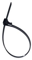 Cambridge Cable Ties Zip Ties 8 Inch 50 Lb 100 Pieces Releasable Reusable Standard Duty UV Black
