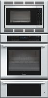 Thermador MEDMCW31JP Triple Oven Masterpiece Oven plus Convection Microwave44; Warming Drawer44; 30 in. Pro Handle