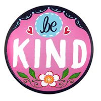Be Kind Magnet for Car Locker or Refrigerator, 5 3/4 Inch