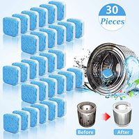 30 Pieces Washing Machine Cleaner, Cleaning deep Remover, Solid Washing Machine Cleaner with Triple decontamination Function, Comprehensive Decontamination for Bathroom Kitchen
