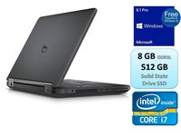 Dell Latitude E7450 14 Inch HD Business Ultrabook Intel Core 5th Generation i7 i7-5600U 8GB DDR3L 512GB SSD Windows 8.1 Pro