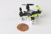 Rage RC Pico X Ultra Micro Quad Rtf RC Multirotor, Black