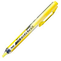 Pentel Knock Highlighter, Handy Line, Yellow (SXNS15-G)