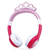 OneOdio Kids Safe Headphones - 85dB Volume Limited Headsets for Kids, Durable, Adjustable, Lightweight Headphones with 3.5mm Audio Jack, Christmas and Birthday Gift for Children and Girls. (Pink)