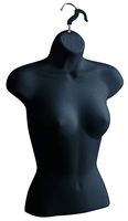 Female Molded Black Shirt Form - Fits Women's Sizes 5-10