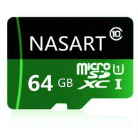 64GB Micro SD SDXC Card High Speed Class 10 Memory SD Card with SD Adapter (64GB)