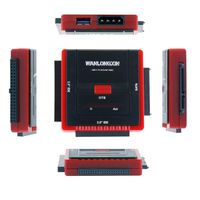 WANLONGXIN WLX-888U3IS USB 3.0 to SATA/IDE Converter Adapter Cable Kit with Power Adapter for 2.5/3.5 inch SATA or IDE Drive