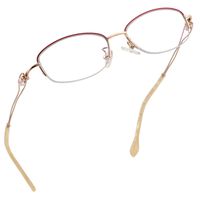 LifeArt Blue Light Blocking Glasses,Semi-Rimless Computer Reading Glasses,Transparent Lens,Reduce Headaches&Eyestrain,Stylish for Women +2.25