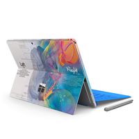 ChasBete Skin Decal Compatible for Surface Pro 6/New Pro/Pro 4 Sticker Marble Cover Wrap Decorative Protective Accessory Brain