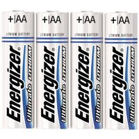 ENERGIZER E2 LITHIUM L91BP4 LITHIUM PHOTO BATTERIES (AA; 4 PK)