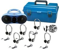 Hamilton Buhl 6 Person Bluetooth/CD/FM Listening Center with Personal Headphones