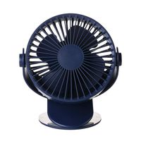 Shmei Personal Handheld Mini Fan,Protable Fan USB Mini Electric Fan Table Fan Lightweight Quiet 3-Speed Wind Adjustable (Navy)