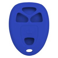 Keyless2Go New Silicone Cover Protective Case for Remote Key Fobs with FCC KOBGT04A OUC60270 OUC60221 - Blue
