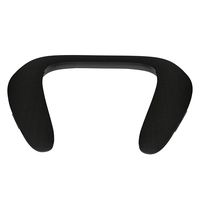 GROOVX VR Bluetooth Wearable Speaker with Microphone (Wireless) Personal Travel Neck Headphones with Surround Stereo Sound | Portable, Lightweight | Quick Rechargeable