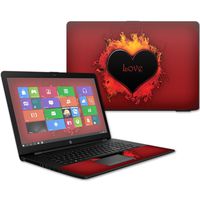 MightySkins Skin Compatible with HP 17t Laptop 17.3" (2017) - Love | Protective, Durable, and Unique Vinyl Decal wrap Cover | Easy to Apply, Remove, and Change Styles | Made in The USA