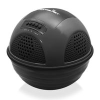 Portable Waterproof Floating Pool Speaker - Outdoor Wireless Bluetooth Compatible Rechargeable Battery Powered Shower loud Speaker System - USB Charger - iPod Android iPhone - Pyle PWR90DBK (Black)