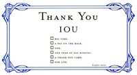 Quiplip Thankyou GreetingCards