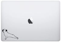 Laptop Notebook Sticker Decal - French Bulldog Stretching Yoga - Skins Stickers