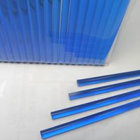 50pcs 4" X 5/32" Blue Acrylic Lollipop Sticks for Cake Pops Lollipop Candy