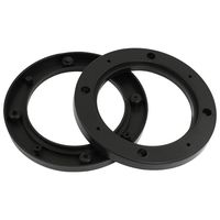 uxcell Pair Universal 4 inches Car Speaker Spacer Adapter Bracket Holder Black