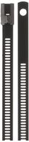 BAND-IT AE6129 316 Stainless Steel Multi Lok Cable Tie, 0.27" Width, 9" Length, 2.2" Maximum Diameter, Bag of 100