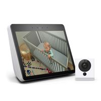 All-new Echo Show (2nd Gen) Bundle with Wyze Cam - Sandstone
